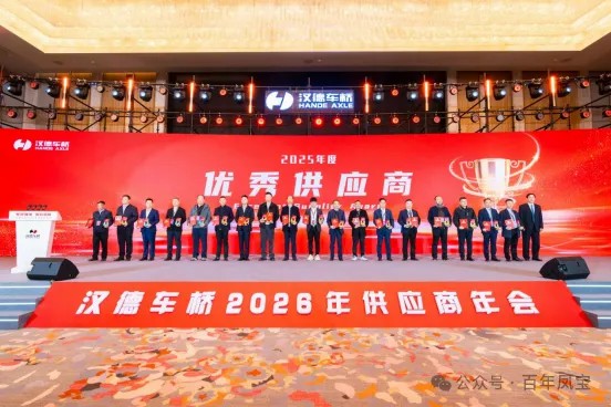 客户肯定 再启新程——时博shibo(中国)重科连续第三年被汉德车桥评为“年度优秀供应商”